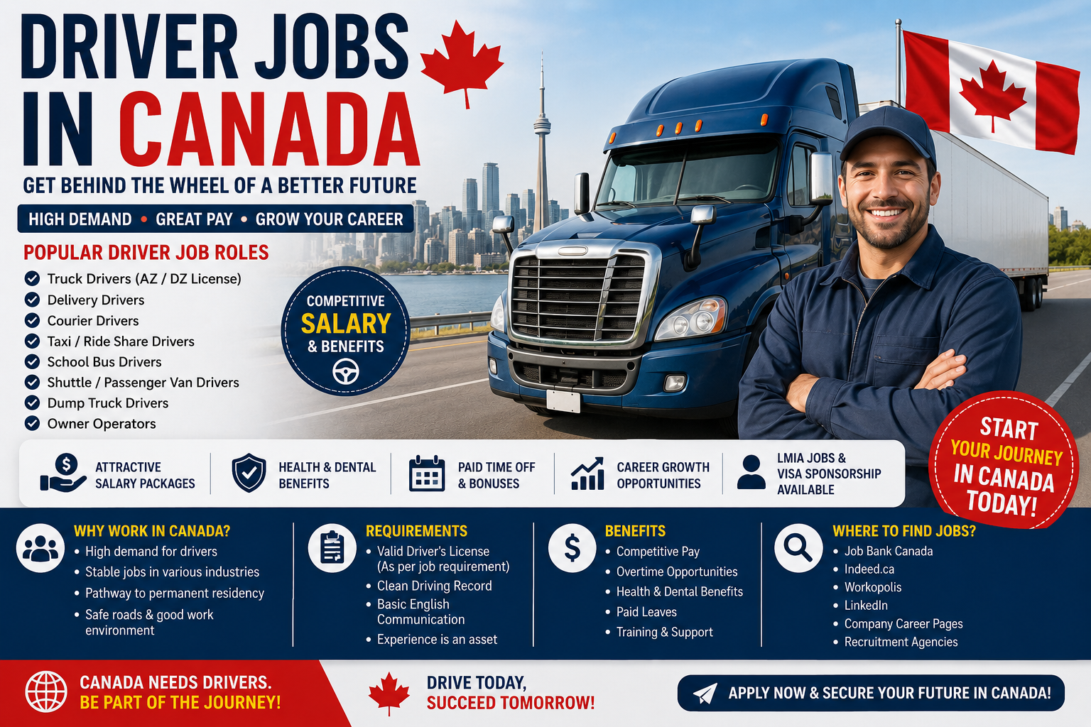 Driver Jobs in Canada