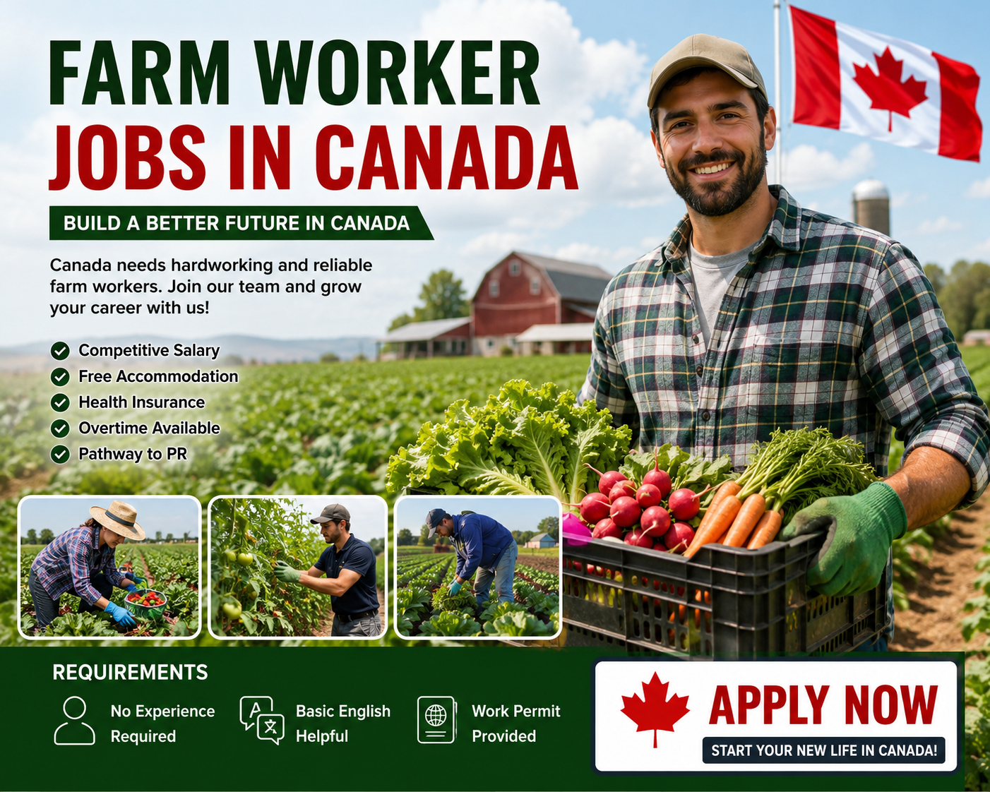 Farm Worker Jobs in Canada