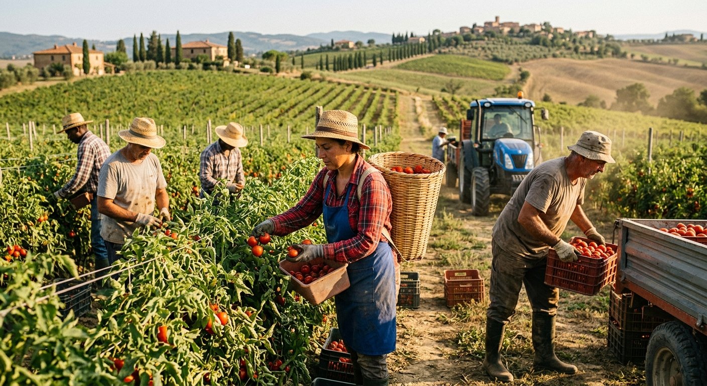 Farm Worker Jobs in Italy