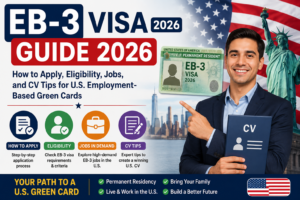 EB-3 Visa Guide 2026 How to Apply, Eligibility, Jobs, and CV Tips for U.S. Employment-Based Green Cards